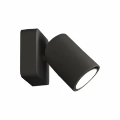 Luminaires Mantra Plafonniers|Plafonnier Mantra SAL BLACK Noir, 1 lumière