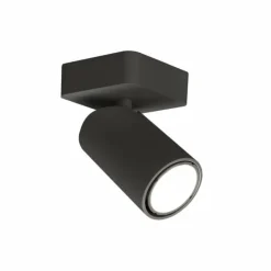 Luminaires Mantra Plafonniers|Plafonnier Mantra SAL BLACK Noir, 1 lumière