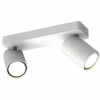 Luminaires Mantra Plafonniers|Plafonnier Mantra SAL WHITE Blanc, 2 lumières