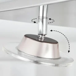 hofstein Éclairage Led|Plafonnier Marsen LED Nickel mat, 4 lumières, Télécommandes, Changeur de couleurs