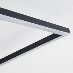 Lampe Éclairage Led|Plafonnier Moya LED Noir, 1 lumière