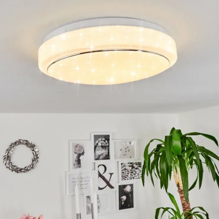 hofstein Éclairage Led|Plafonnier Nepes LED Blanc, 1 lumière
