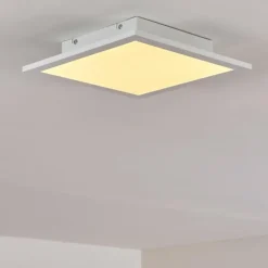 hofstein Éclairage Led|Plafonnier Nexo LED Blanc, 1 lumière, Télécommandes