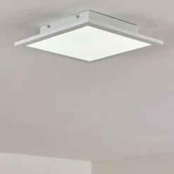 hofstein Éclairage Led|Plafonnier Nexo LED Blanc, 1 lumière, Télécommandes