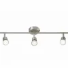 Luminaires Nordlux Spots Et Projecteurs|Plafonnier Nordlux AVENUE Acier brossé, 3 lumières
