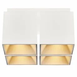 Luminaires Nordlux Plafonniers|Plafonnier Nordlux ETHAN Blanc, 4 lumières