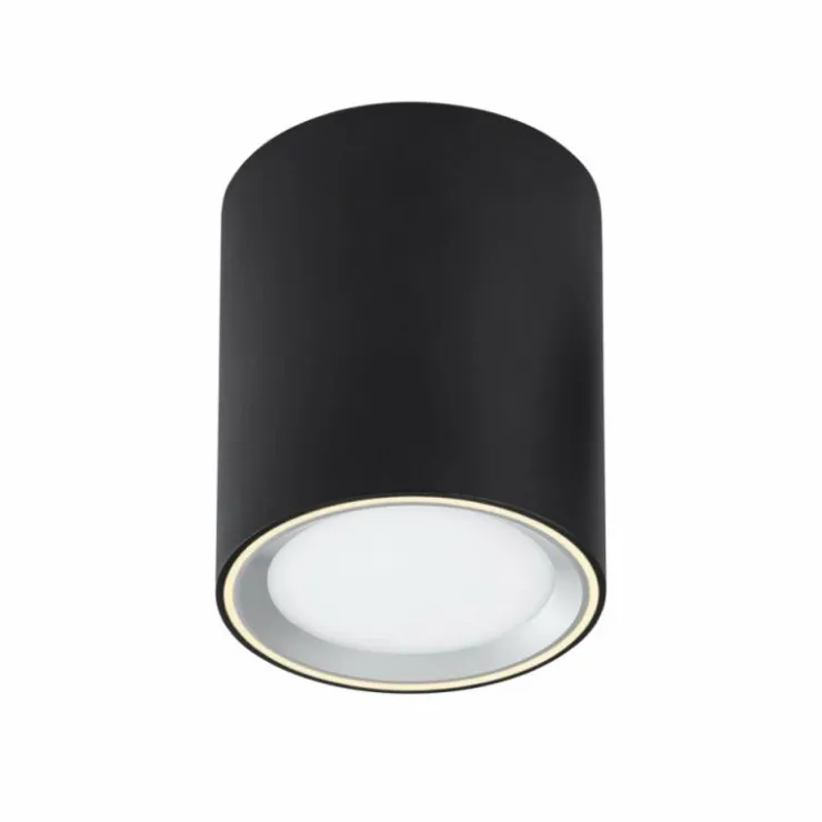 Luminaires Nordlux Éclairage Led|Plafonnier Nordlux Fallon LED Noir, 1 lumière