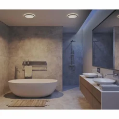 Luminaires Nordlux Éclairage Led|Plafonnier Nordlux OJA LED Noir, 1 lumière