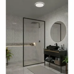 Luminaires Nordlux Éclairage Led|Plafonnier Nordlux THEROS LED Chrome, 1 lumière