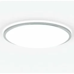 Luminaires Nordlux Éclairage Led|Plafonnier Nordlux THEROS LED Chrome, 1 lumière