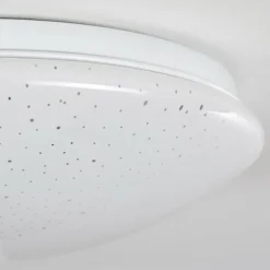 hofstein Éclairage Led|Plafonnier Norton Star LED Blanc, 1 lumière