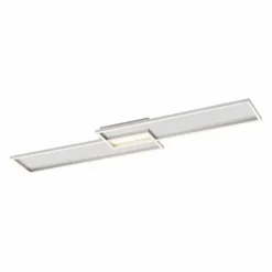 Luminaires Paul Neuhaus Éclairage Led|Plafonnier Paul Neuhaus AMARA LED Nickel mat, 1 lumière, Télécommandes
