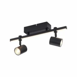 Luminaires Paul Neuhaus Spots Et Projecteurs|Plafonnier Paul Neuhaus BARIK LED Noir, 2 lumières