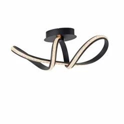 Luminaires Paul Neuhaus Éclairage Led|Plafonnier Paul Neuhaus BRILLA LED Noir, 1 lumière