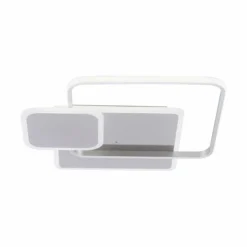 Luminaires Paul Neuhaus Éclairage Led|Plafonnier Paul Neuhaus EMILIO LED Argenté, 1 lumière, Télécommandes