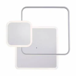 Luminaires Paul Neuhaus Éclairage Led|Plafonnier Paul Neuhaus EMILIO LED Argenté, 1 lumière, Télécommandes
