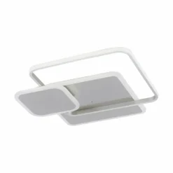 Luminaires Paul Neuhaus Éclairage Led|Plafonnier Paul Neuhaus EMILIO LED Argenté, 1 lumière, Télécommandes