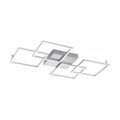 Luminaires Paul Neuhaus Éclairage Led|Plafonnier Paul Neuhaus INIGO LED Acier inoxydable, 4 lumières