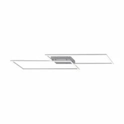 Luminaires Paul Neuhaus Éclairage Led|Plafonnier Paul Neuhaus INIGO LED Argenté, 2 lumières