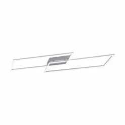 Luminaires Paul Neuhaus Éclairage Led|Plafonnier Paul Neuhaus INIGO LED Argenté, 2 lumières