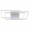 Luminaires Paul Neuhaus Éclairage Led|Plafonnier Paul Neuhaus INIGO LED Acier inoxydable, 3 lumières