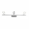 Luminaires Paul Neuhaus Éclairage Led|Plafonnier Paul Neuhaus INIGO LED Acier inoxydable, 3 lumières