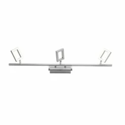 Luminaires Paul Neuhaus Éclairage Led|Plafonnier Paul Neuhaus INIGO LED Acier inoxydable, 3 lumières