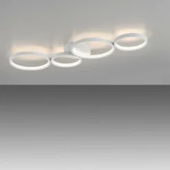 Luminaires Paul Neuhaus Éclairage Led|Plafonnier Paul Neuhaus KIRINGE LED Blanc, 1 lumière