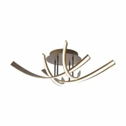 Luminaires Paul Neuhaus Éclairage Led|Plafonnier Paul Neuhaus LINDA LED Rouille, 4 lumières