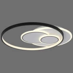 Luminaires Paul Neuhaus Éclairage Led|Plafonnier Paul Neuhaus MAILAK LED Noir, Blanc, 2 lumières