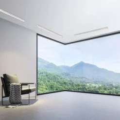 Luminaires Paul Neuhaus Éclairage Led|Plafonnier Paul Neuhaus PURE-LINES LED Aluminium, 1 lumière, Télécommandes