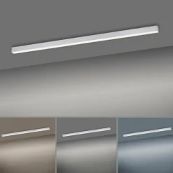 Luminaires Paul Neuhaus Éclairage Led|Plafonnier Paul Neuhaus PURE-LINES LED Aluminium, 1 lumière, Télécommandes