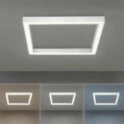 Luminaires Paul Neuhaus Éclairage Led|Plafonnier Paul Neuhaus PURE-LINES LED Aluminium, 1 lumière, Télécommandes