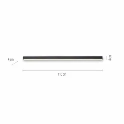 Luminaires Paul Neuhaus Éclairage Led|Plafonnier Paul Neuhaus PURE-LINES LED Anthracite, 1 lumière, Télécommandes