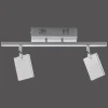 Luminaires Paul Neuhaus Éclairage Led|Plafonnier Paul Neuhaus PURE-MIRA LED Aluminium, 2 lumières, Télécommandes