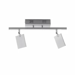 Luminaires Paul Neuhaus Éclairage Led|Plafonnier Paul Neuhaus PURE-MIRA LED Aluminium, 2 lumières, Télécommandes
