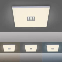 Luminaires Paul Neuhaus Éclairage Led|Plafonnier Paul Neuhaus PURE-NEO LED Aluminium, 5 lumières, Télécommandes