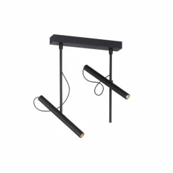 Luminaires Paul Neuhaus Éclairage Led|Plafonnier Paul Neuhaus PURE-TUTUA LED Noir, 2 lumières