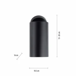 Luminaires Paul Neuhaus Éclairage Led|Plafonnier Paul Neuhaus PURE-TECHNIK LED Noir, 1 lumière