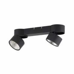 Luminaires Paul Neuhaus Éclairage Led|Plafonnier Paul Neuhaus PURE-NOLA LED Noir, 2 lumières