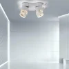 Luminaires Paul Neuhaus Éclairage Led|Plafonnier Paul Neuhaus PURE-NOLA LED Blanc, 4 lumières