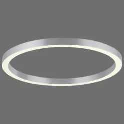 Luminaires Paul Neuhaus Éclairage Led|Plafonnier Paul Neuhaus PURE-LINES LED Argenté, 1 lumière, Télécommandes