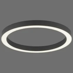 Luminaires Paul Neuhaus Éclairage Led|Plafonnier Paul Neuhaus PURE-LINES LED Anthracite, 1 lumière, Télécommandes