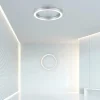 Luminaires Paul Neuhaus Éclairage Led|Plafonnier Paul Neuhaus PURE-LINES LED Argenté, 1 lumière, Télécommandes