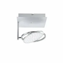 Plafonnier Paul Neuhaus Q-Orbit LED Aluminium, 1 lumière, Télécommandes