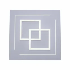 Plafonnier Paul Neuhaus Q-LINEA LED Aluminium, 1 lumière, Télécommandes, Changeur de couleurs