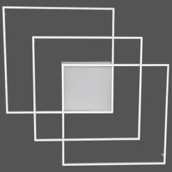 Plafonnier Paul Neuhaus Q-INIGO LED Nickel mat, 3 lumières