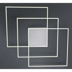 Plafonnier Paul Neuhaus Q-INIGO LED Nickel mat, 3 lumières