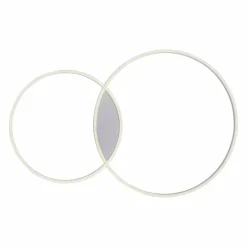 Plafonnier Paul Neuhaus Q-KATE LED Aluminium, 1 lumière, Télécommandes