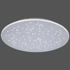 Plafonnier Paul Neuhaus Q-NIGHTSKY LED Aluminium, 1 lumière, Télécommandes